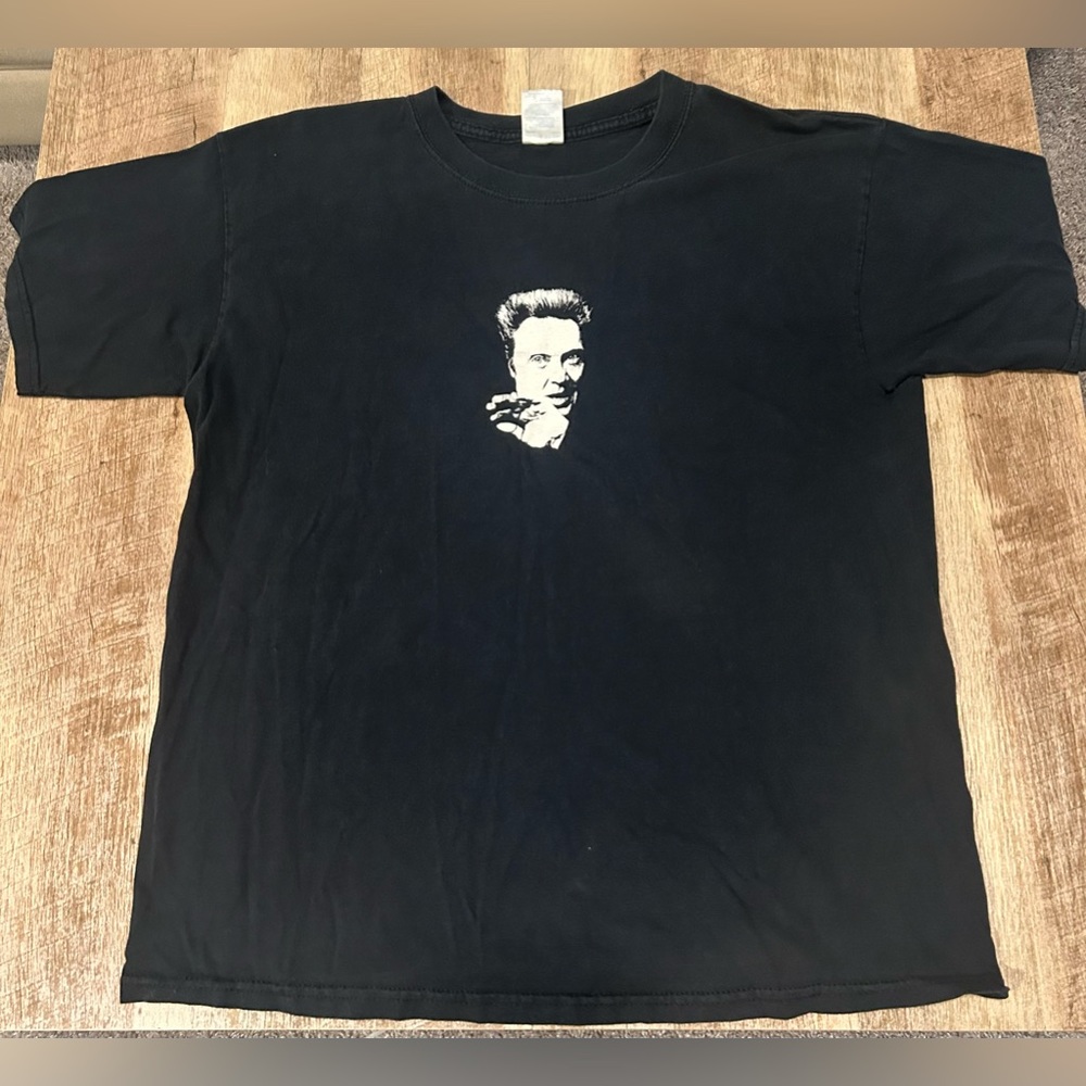 Vintage christopher walken T shirt Sz L